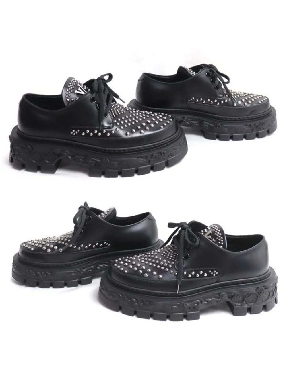 Louis Vuitton Baroque Line Derby Black 7